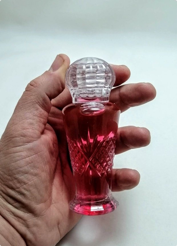 50 cc Kristalize Mini Vazo Cam Kolonya Şişesi