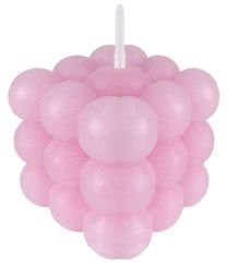 MUM BUBBLE MAKARON PEMBE 4,5X4,5 CM PK:25 KL:400