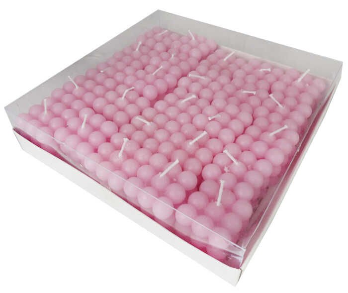 MUM BUBBLE MAKARON PEMBE 4,5X4,5 CM PK:25 KL:400