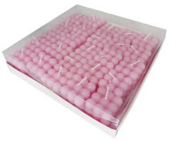 MUM BUBBLE MAKARON PEMBE 4,5X4,5 CM PK:25 KL:400