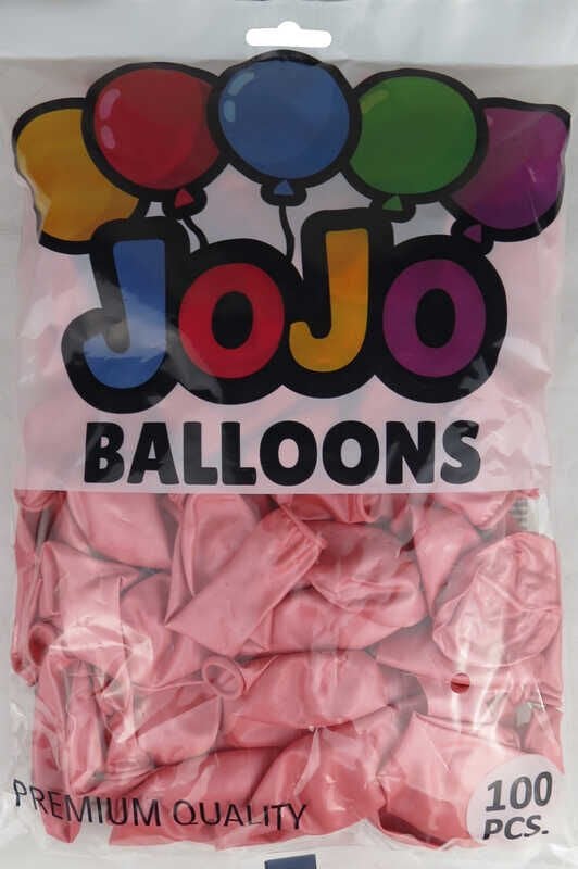 BALON METALİK 12 İNC (JOJO BALLOONS) PEMBE PK:100