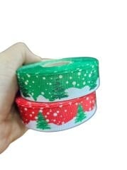 2,5 Cm (20 Mt.) Yılbaşı Ağaçlı Grogren Kurdele