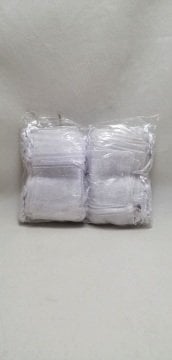 100 lü Mini Büzgülü Tül Kese 5x7 cm