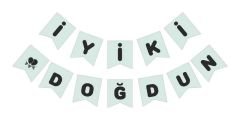 FLAMA İYİKİ DOĞDUN MAKARON SU YEŞİLİ PK:1 KL:300