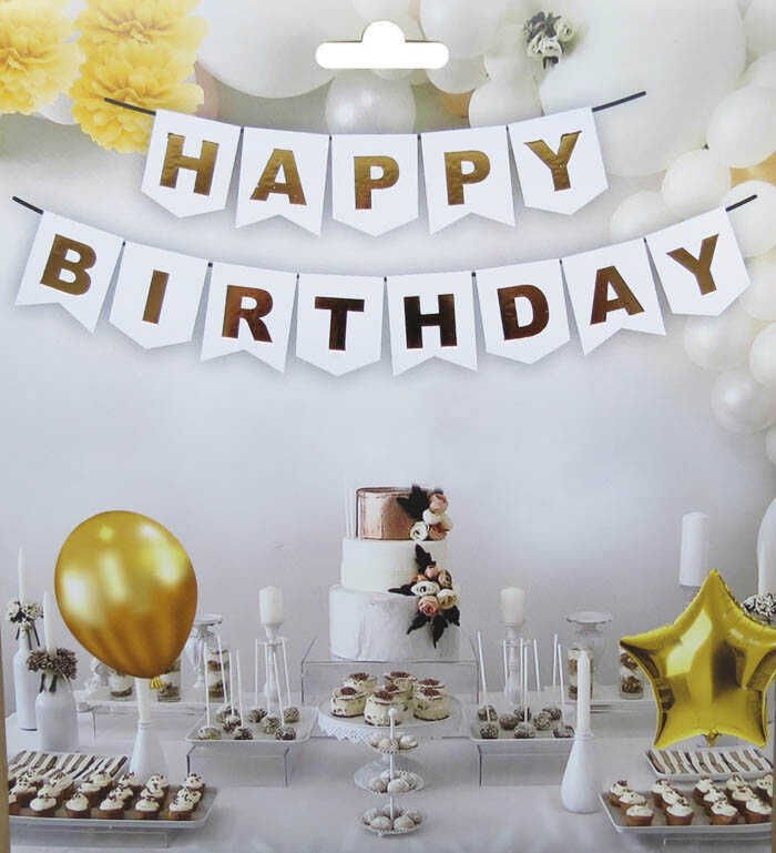 FLAMA HAPPY BIRTHDAY SET BEYAZ PK:1 KL:300