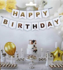 FLAMA HAPPY BIRTHDAY SET BEYAZ PK:1 KL:300