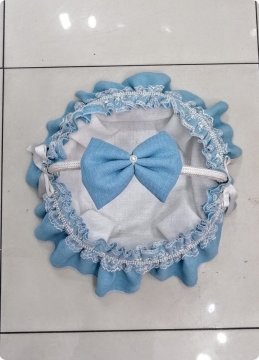 Keten fiyonklu bebek sepeti