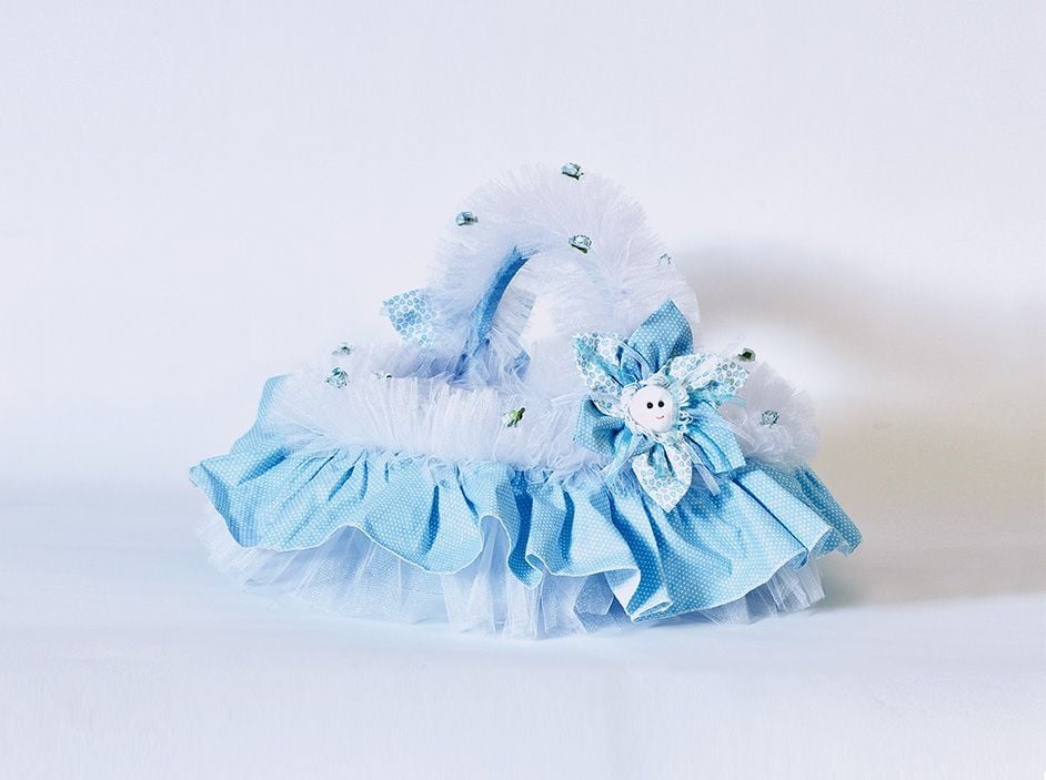 Rüzgar Güllü sepet (bebek için)