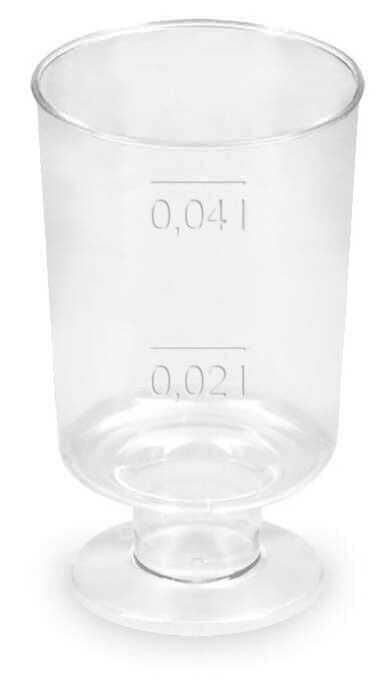 KADEH AKRİLİK 50 CC ŞEFFAF PK:20 KL:30