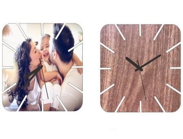 Kare Duvar Saati KISIYE OZEL