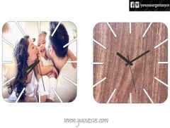 Kare Duvar Saati KISIYE OZEL