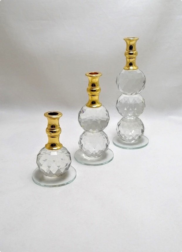 3 Lü set Kristal Tüylük