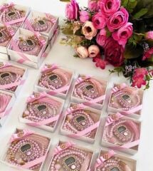 İncili Tesbih & Zikirmatik Hediyelik(20 adet) SIYAH