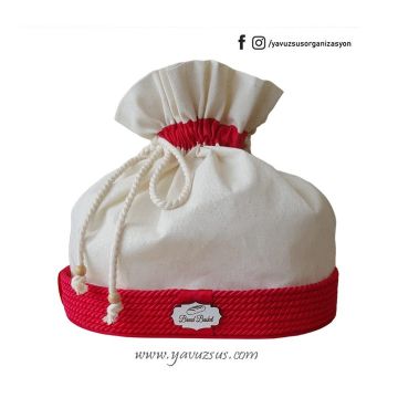 Kırmızı Keseli Ekmek Sepeti 1 TANE