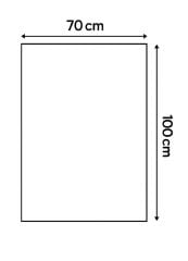 10 lu Kraft Yeşil (Verev çizgili) Ambalaj Hediye Paketi / Buket Kağıdı