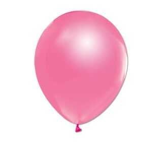 BALON 12'' BASKISIZ METALİK PEMBE P100