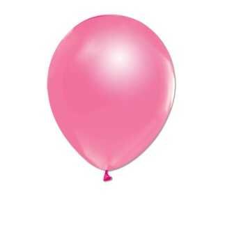 BALON 12'' BASKISIZ METALİK PEMBE P100