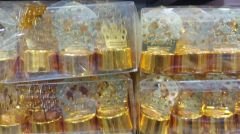 12'li Ramazan Ayaklı Led Işık Gold Renk Gün Işığı MZ6200-234