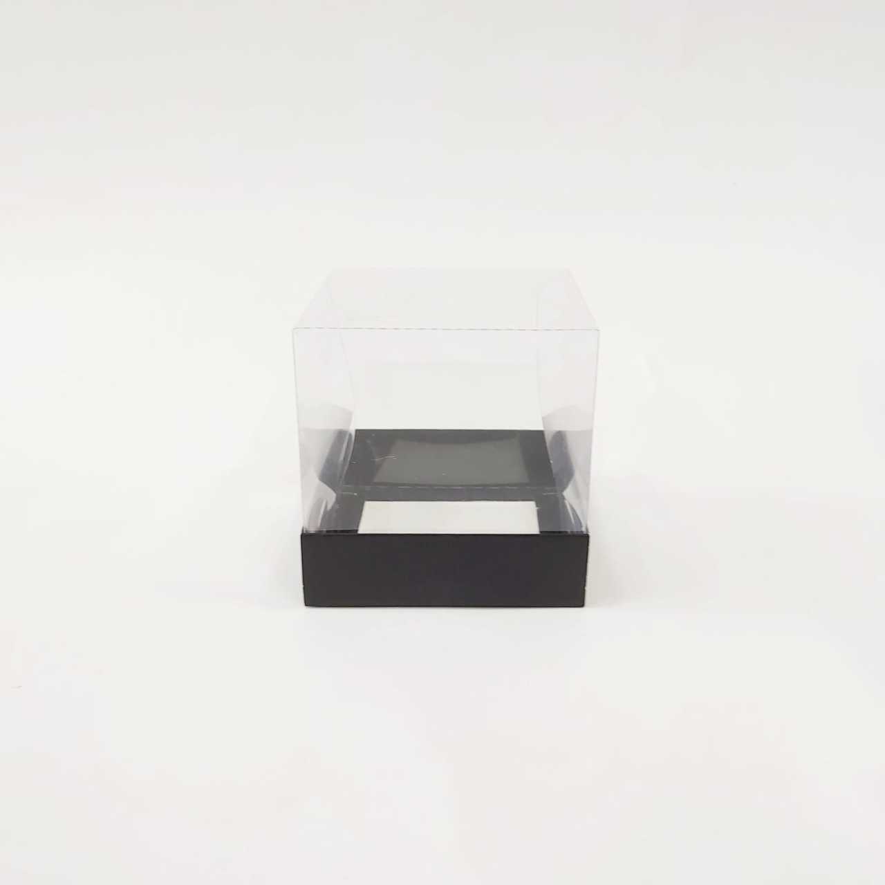 10x10x10 cm Altı Karton Üstü Asetat Kutu