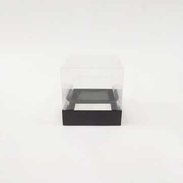 10x10x10 cm Altı Karton Üstü Asetat Kutu