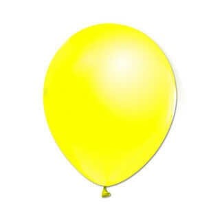 BALON 12'' BASKISIZ METALİK SARI P100