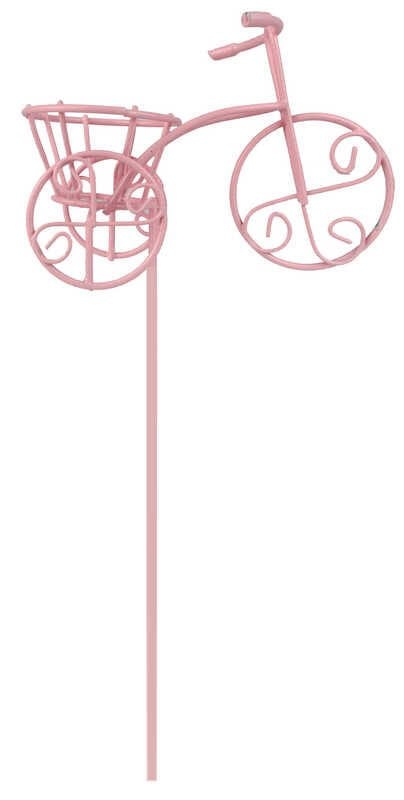 BİSİKLET SEPETLİ ÇUBUKLU PEMBE P10-500