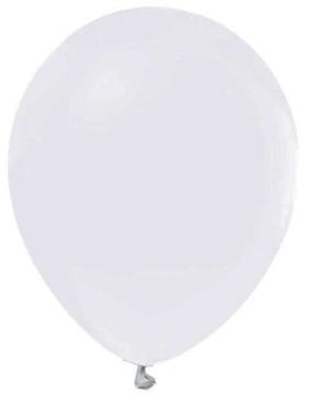 BALON 12'' BASKISIZ METALİK BEYAZ P100
