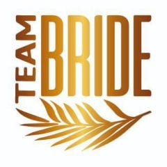 Bekarlığa Veda Partisi Gelin Team Bride Dövmesi Altın Renk