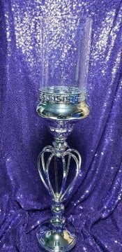 Büyük Metal kral şamdan(77,5cm)