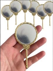 Kelebek Dekorlu Metal Ayna