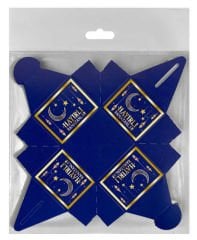 25 Lİ LOKUMLUK HURMALIK KARTON KUTU HAYIRLI RAMAZANLAR