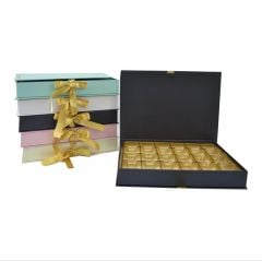 24 lüı lüks madlen çikolata kutusu