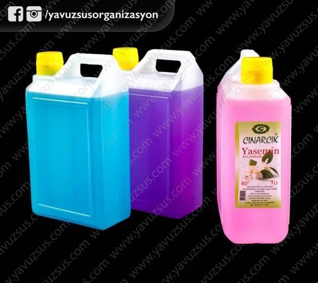 Kiraz çiçeği kokulu kolonya (1 lt ) MOR