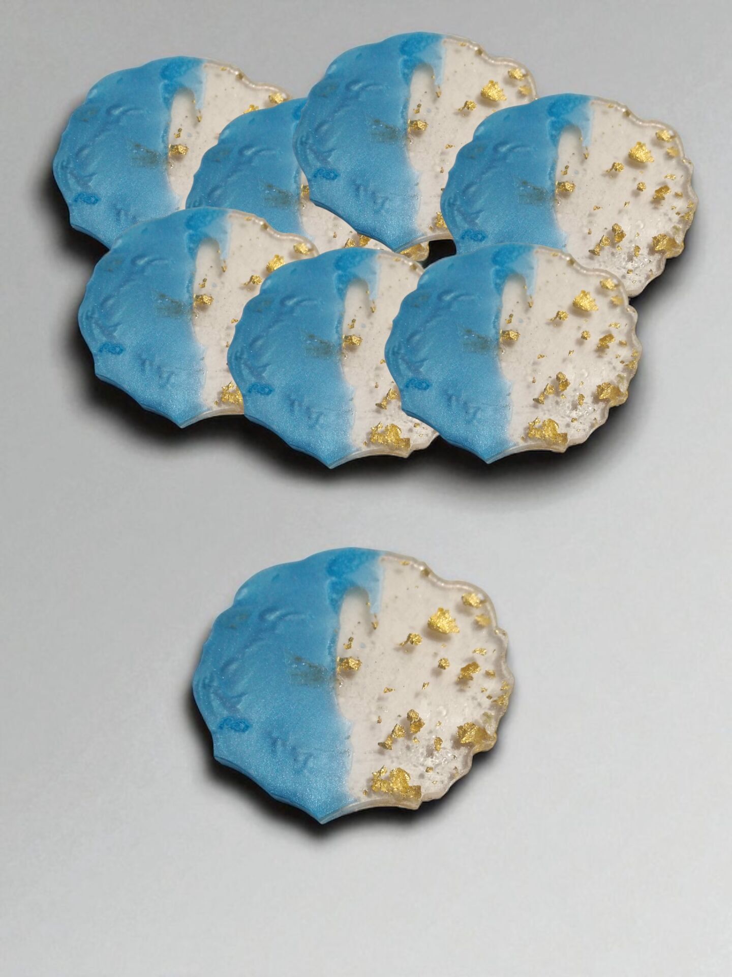 Mavi Epoksi hediyelik  Süs