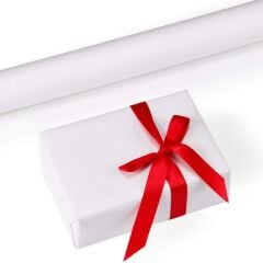 Beyaz Kraft Ambalaj Ve Hediye Paketleme Kağıdı, Çift Taraflı Kağıt Rulo, 80 Gr-70x100 Cm, 10lu Paket