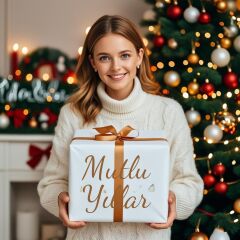 Beyaz Kraft Ambalaj Ve Hediye Paketleme Kağıdı, Çift Taraflı Kağıt Rulo, 80 Gr-70x100 Cm, 10lu Paket