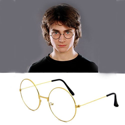 Harry Potter Metal Çerçeveli Gözlüğü - Haryy Potter Gryffindor