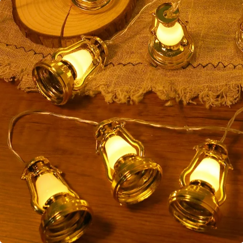 3mt 10 Led Fişli 8 Kademeli Gün Işığı Ramazan Kandili Led Işık MZ6200-267
