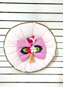 Bebek Takı Yastığı ; Kuşlu Altın Yastığı