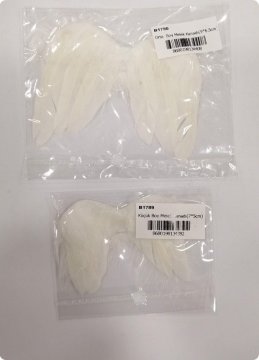 Küçük Boy Melek Kanadı(7*5cm)