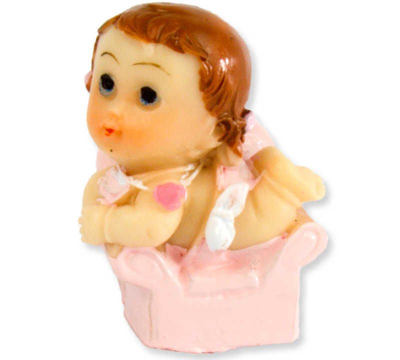 BEBEK TAHTTA OTURAN PEMBE P20-960