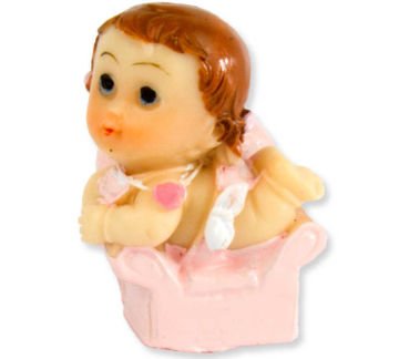 BEBEK TAHTTA OTURAN PEMBE P20-960