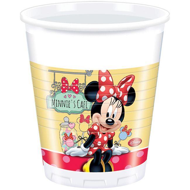 8 Li Minnie Cafe Karton Bardak