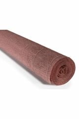 Italyan Krapon Kağıdı No:613 - Koyu Kestane - Brown Antique Pink 180 Gr. 50x250 Cm