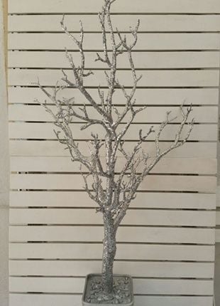 Saksıda Dilek Şeker (kurabiye) Sunum ağacı  90 cm