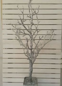 Saksıda Dilek Şeker (kurabiye) Sunum ağacı  90 cm