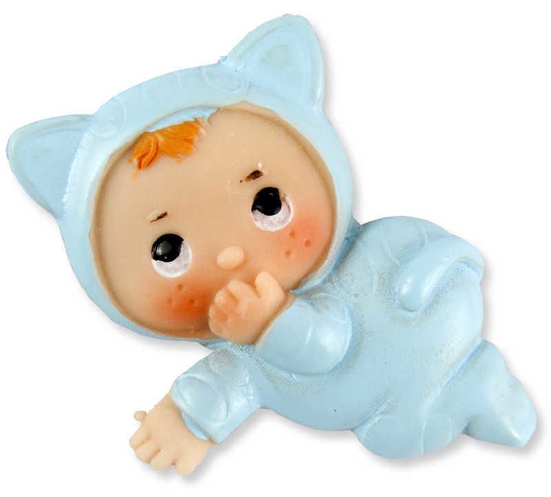 BEBEK KEDİ KOSTÜMLÜ MAVİ P50-1200