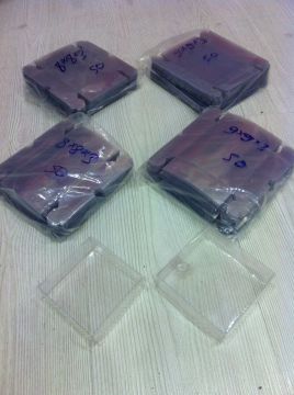 50 Li ( 6x6x? Cm/h ) Full Şeffaf Asetat Kutu