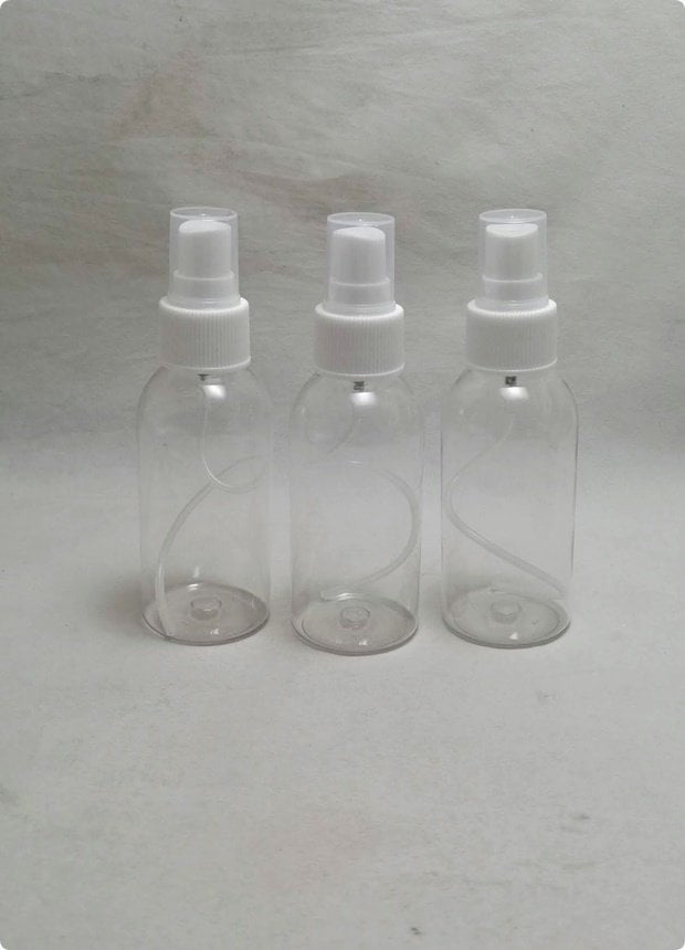 100 cc Spreyli / Fısfıslı Pvc Kolonya Şişesi