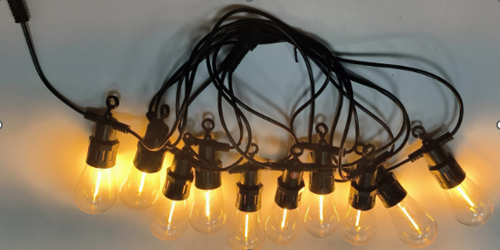5mt 10 Led Fişli Çardak Gün Işığı (ekleme yapılabilir)